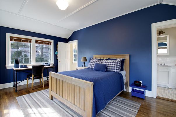 Bedroom, Home Office, Interior, Wood Texture Flooring
