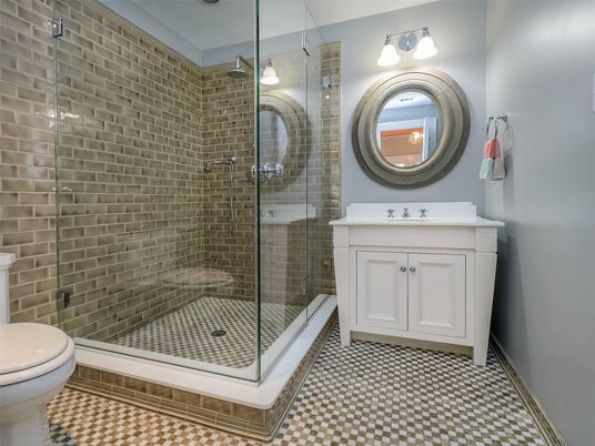 Bathroom, Glass Shower, Interior