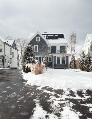 Exterior, Facade, Solar Panels, Queen Anne Victorian