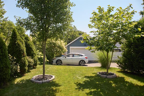 Backyard, Detached Garage, Exterior