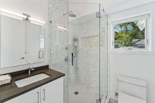 Bathroom, Glass Shower, Interior
