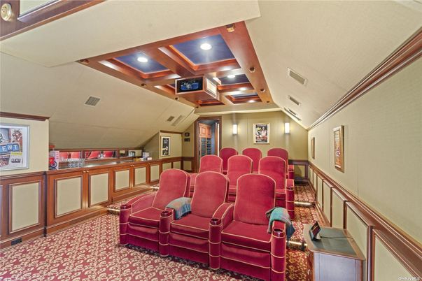 Home Theatre Room, Interior, Projection Screen, Recessed Lighting, Theatre Room