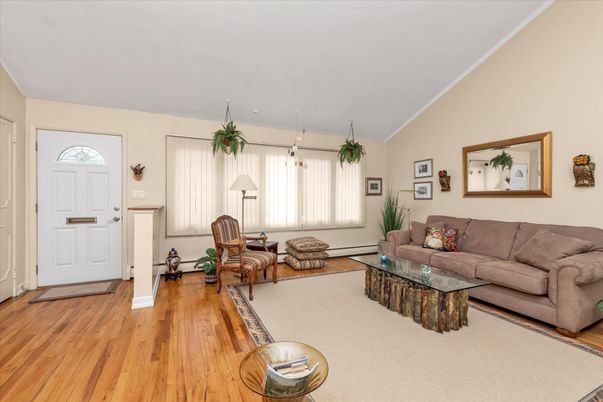 Interior, Living room, Pendant Lights, Wood Texture Flooring