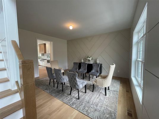 Dining room, Interior, Wood Texture Flooring