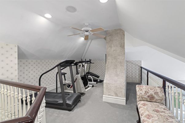 Fitness Equipment, Gym, Interior, Recessed Lighting