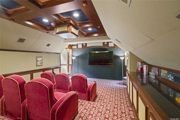 Home Theatre Room, Interior, Projection Screen, Recessed Lighting, Theatre Room