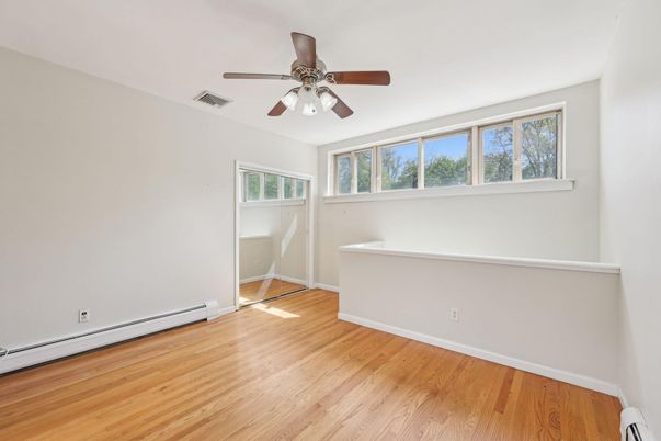 Empty room, Interior, Wood Texture Flooring