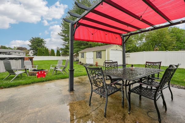 Backyard, Detached Garage, Exterior