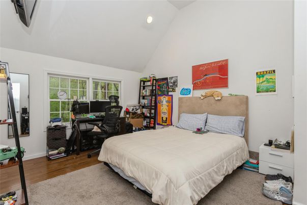 Bedroom, Home Office, Interior, Wood Texture Flooring