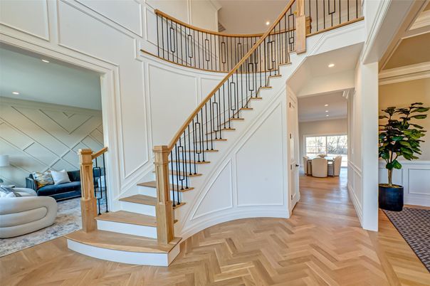 Interior, Recessed Lighting, Wood Texture Flooring