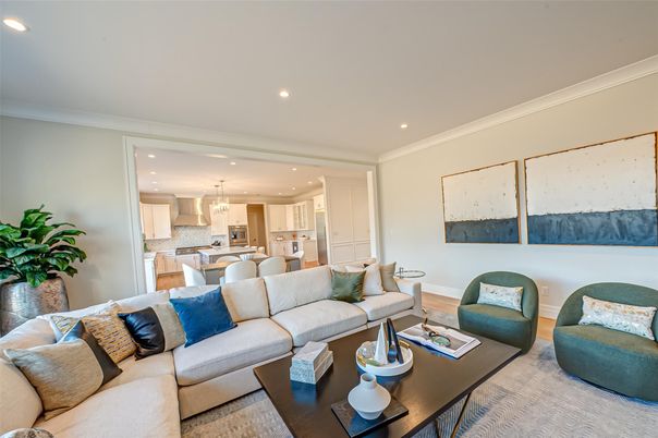 Interior, Kitchen, Living room, Pendant Lights, Recessed Lighting, Stainless Steel Appliances