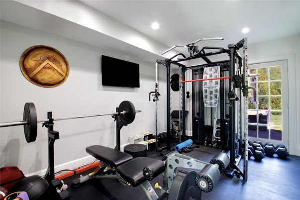Fitness Equipment, Interior, Recessed Lighting