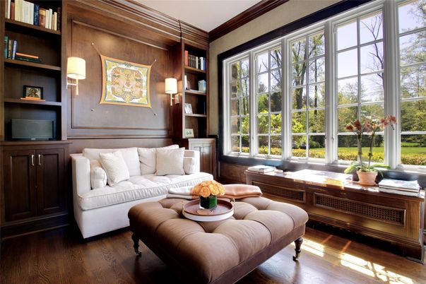 Home Office, Interior, Wood Texture Flooring