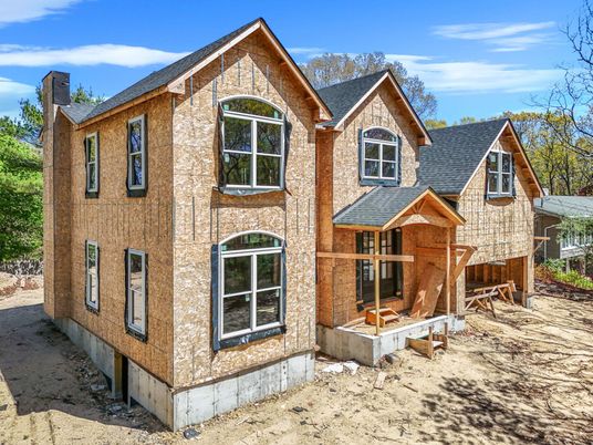 Exterior, Facade, Brick Facade, Tudor Revival