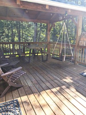 Exterior, Wood Texture Flooring