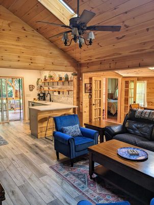 Interior, Living room, Wooden Ceilings, Wood Texture Flooring, Wooden Walls