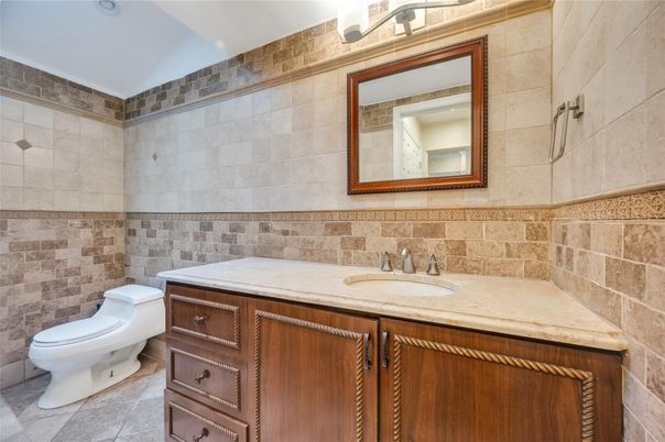 Bathroom, Interior, Stone Walls