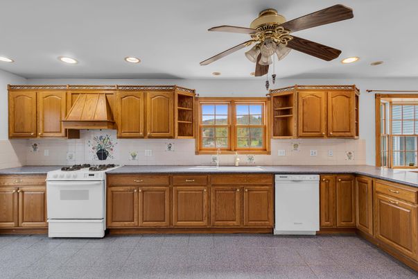 Interior, Kitchen, Recessed Lighting