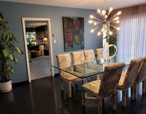 Dining room, Interior, Pendant Lights
