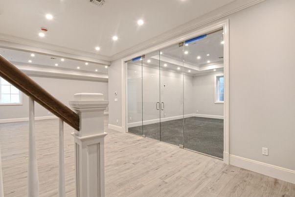 Interior, Recessed Lighting, Wood Texture Flooring
