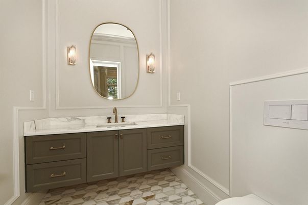 Bathroom, Dual Sink Vanities, Interior, Marble