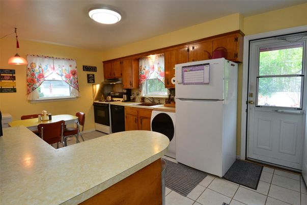 Dining room, Interior, Kitchen