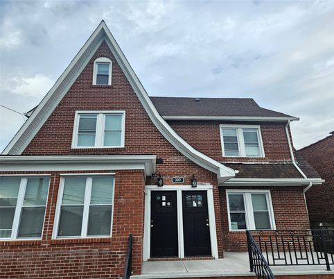 Exterior, Facade, Brick Facade, Tudor Revival
