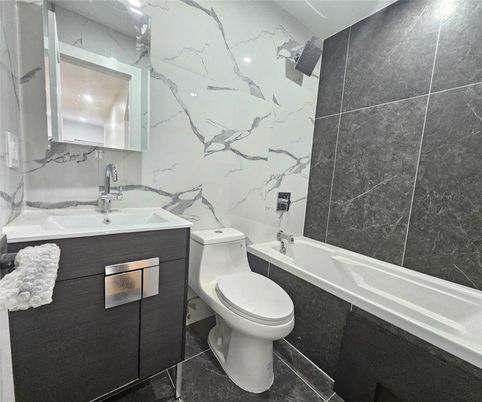 Bathroom, Interior, Marble Walls
