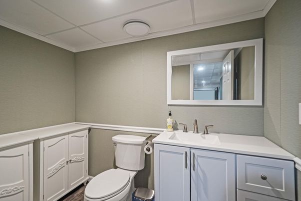 Bathroom, Interior, Wood Texture Flooring