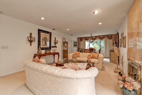Fireplace, Interior, Living room, Recessed Lighting