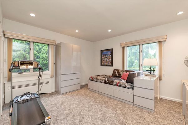 Fitness Equipment, Interior, Recessed Lighting