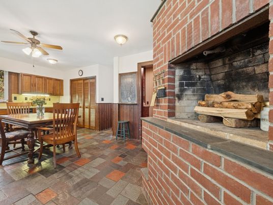 Dining room, Interior, Stone Walls