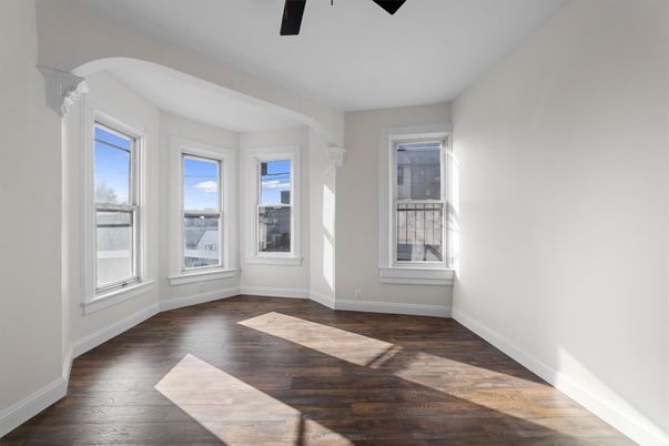 Empty room, Interior, Wood Texture Flooring