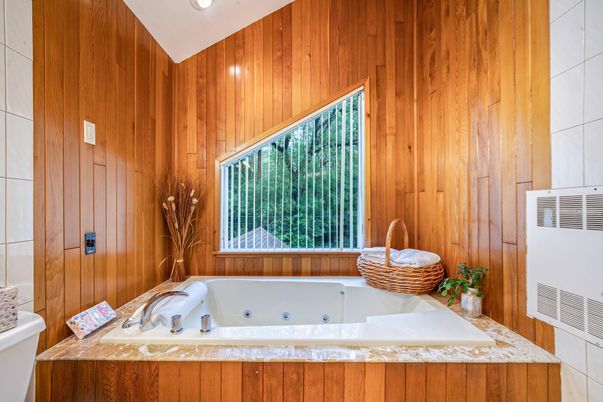 Bathroom, Interior, Wooden Walls