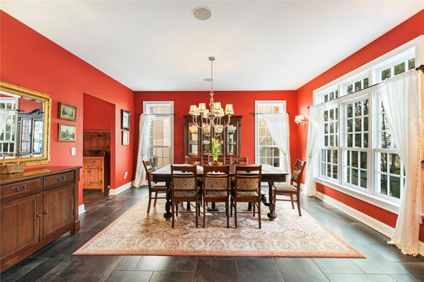 Chandelier, Dining room, Interior