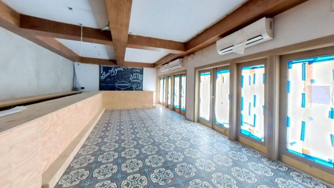 Fireplace, Interior, Wooden Beams