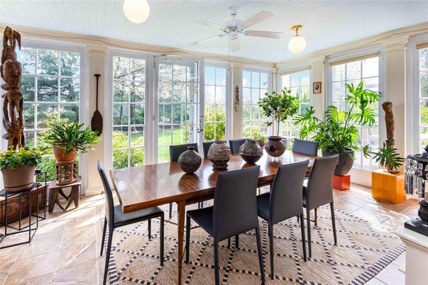 Dining room, Interior, Sun Room