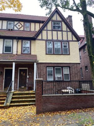 Exterior, Facade, Brick Facade, Tudor Revival