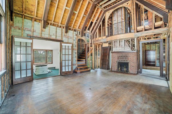 Fireplace, Interior, Wooden Beams, Wooden Ceilings, Wood Texture Flooring