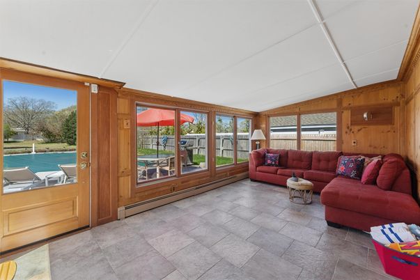 Interior, Living room, Wooden Walls