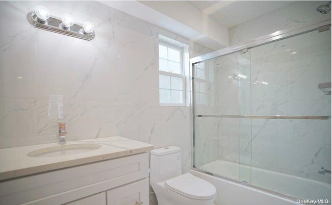 Bathroom, Glass Shower, Interior, Marble Walls