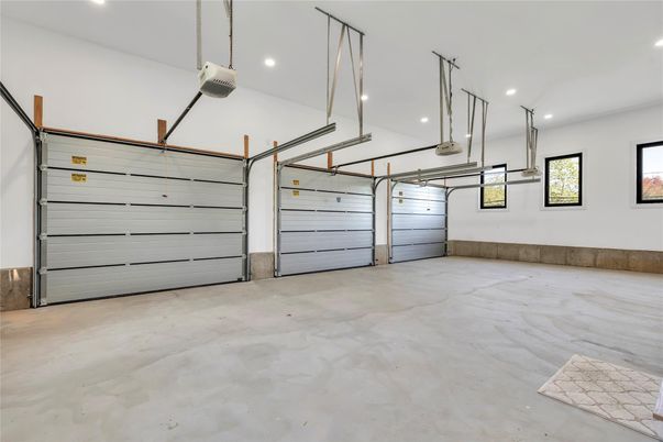 Garage, Interior, Recessed Lighting