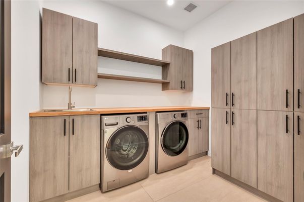Interior, Recessed Lighting, Washer