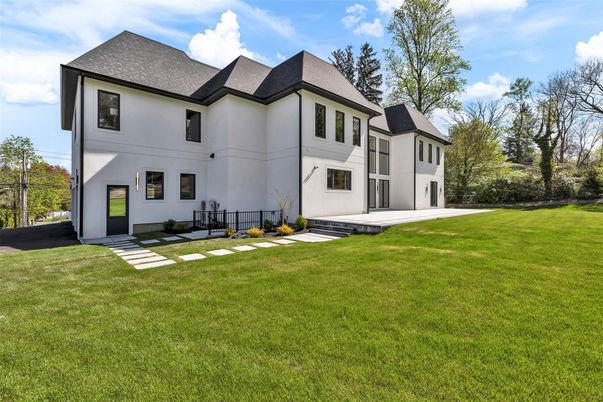 Attached, Backyard, Exterior, Facade, Farmhouse