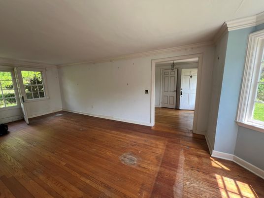 Empty room, Interior, Wood Texture Flooring