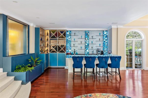 Interior, Recessed Lighting, Wine Storage, Wood Texture Flooring
