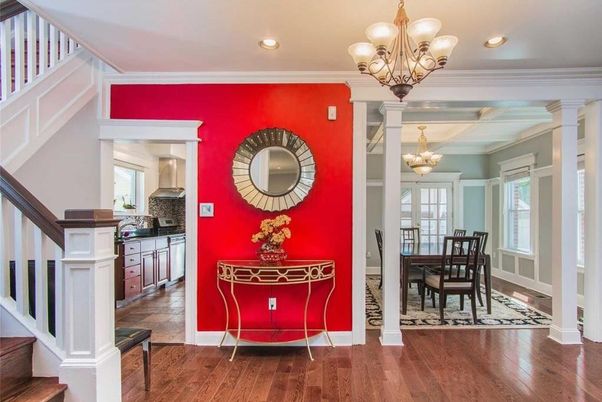 Chandelier, Dining room, Interior, Kitchen, Recessed Lighting, Wood Texture Flooring