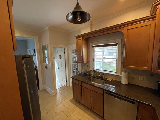 Interior, Kitchen, Pendant Lights, Recessed Lighting
