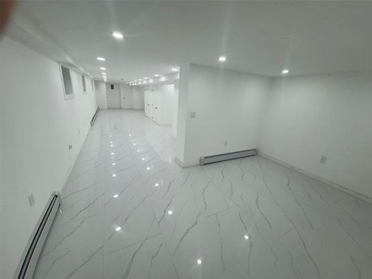 Empty room, Interior, Marble, Recessed Lighting