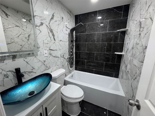 Bathroom, Interior, Marble Walls